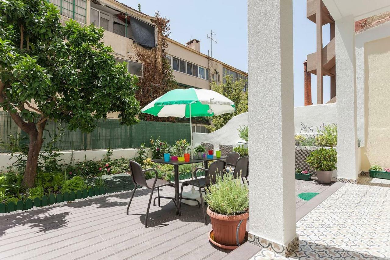 Sunny Orange Garden Apartment In Central Lisboa Exterior foto